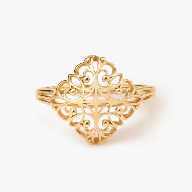 Pierścionek złoty Royal Star