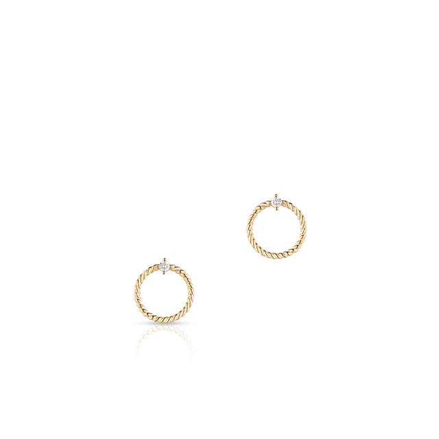 Kolczyki złote W.KRUK