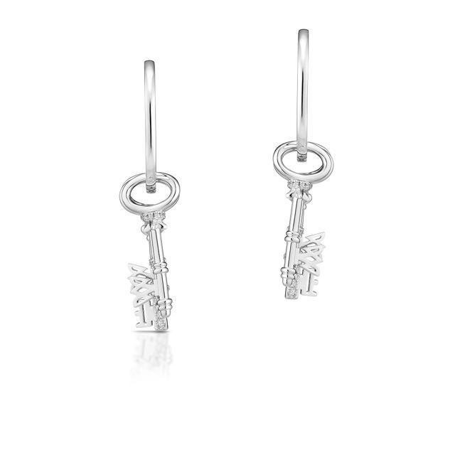 Kolczyki srebrne Baśniowa