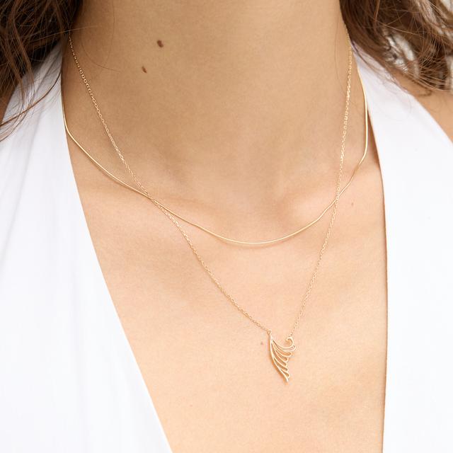 Naszyjnik złoty KOI