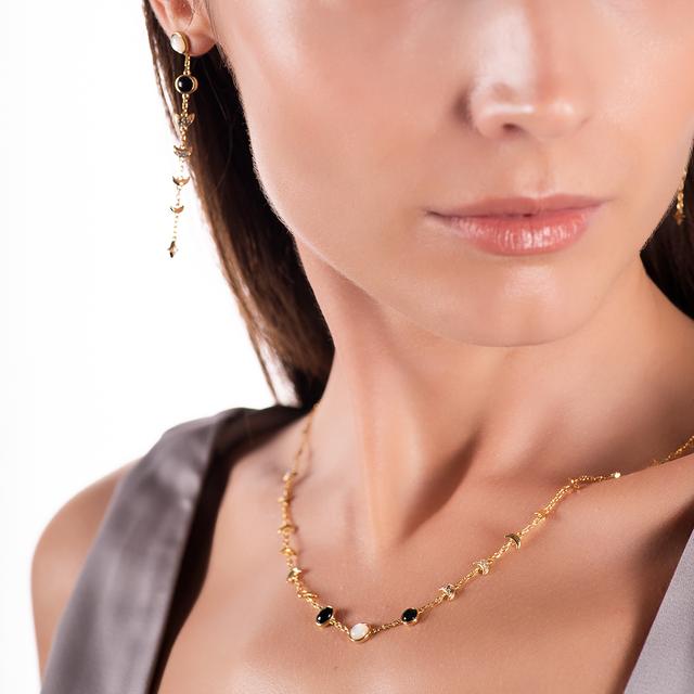 Naszyjnik srebrny Alchemia