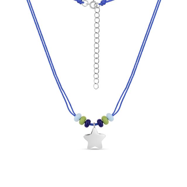 Naszyjnik srebrny z motywem gwiazdki