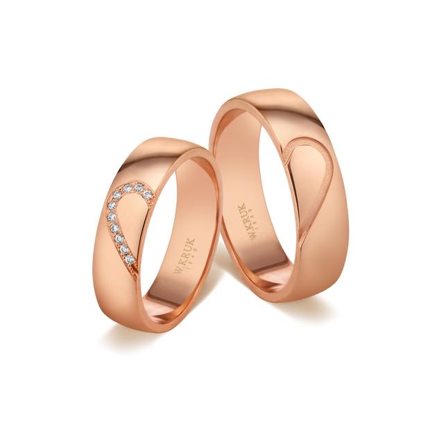 Obrączka złota PECTORA męska