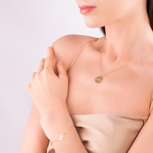 Naszyjnik złoty dla Mamy