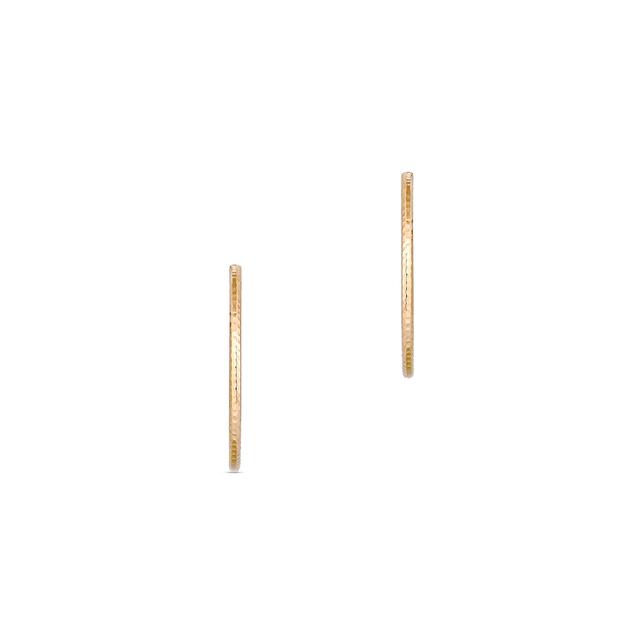 Kolczyki złote koła