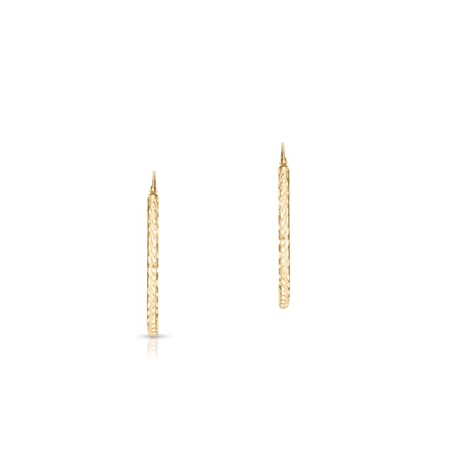 Kolczyki złote koła