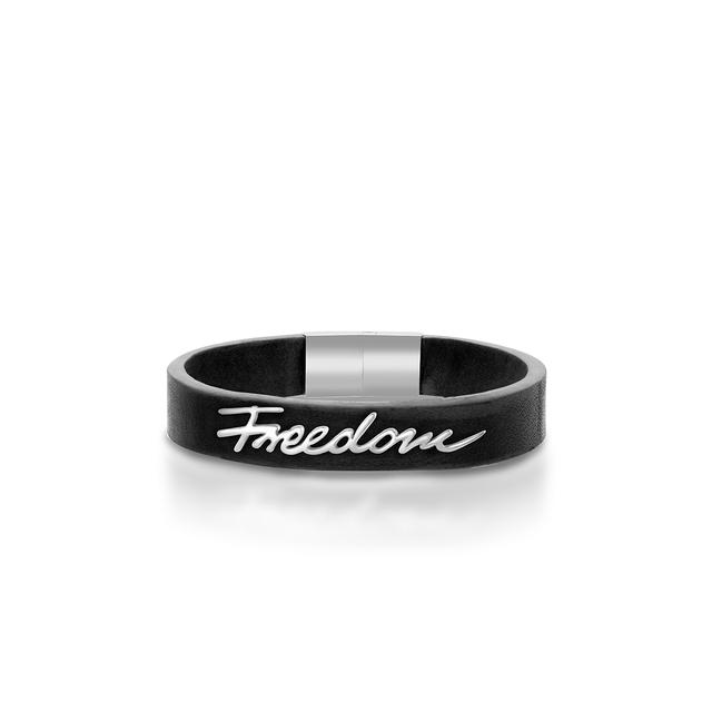 Bransoleta srebrna Freedom