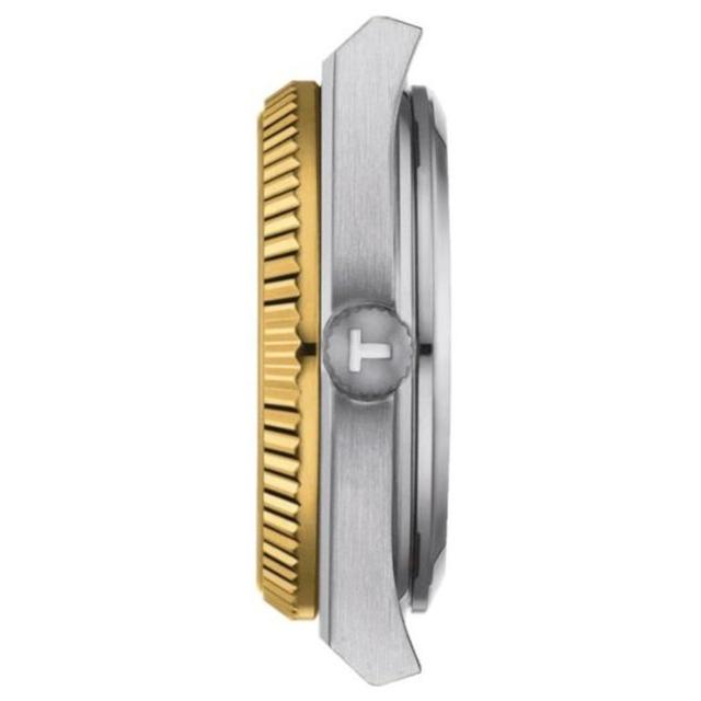 TISSOT PRX POWERMATIC 80 35MM STEEL AND 18K GOLD BEZEL