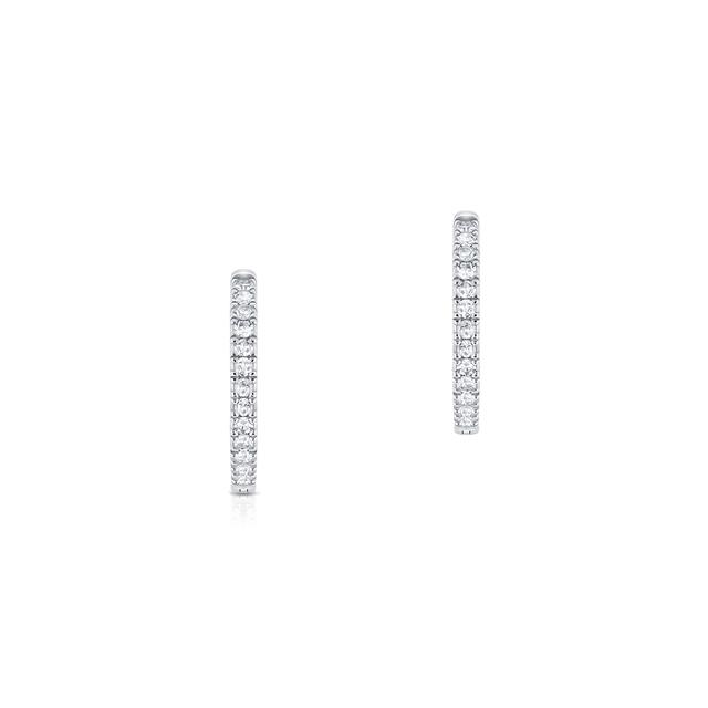 Kolczyki złote z diamentami