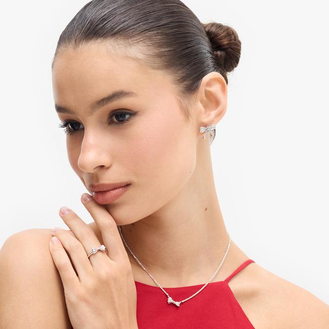 Pierścionek srebrny Balerina