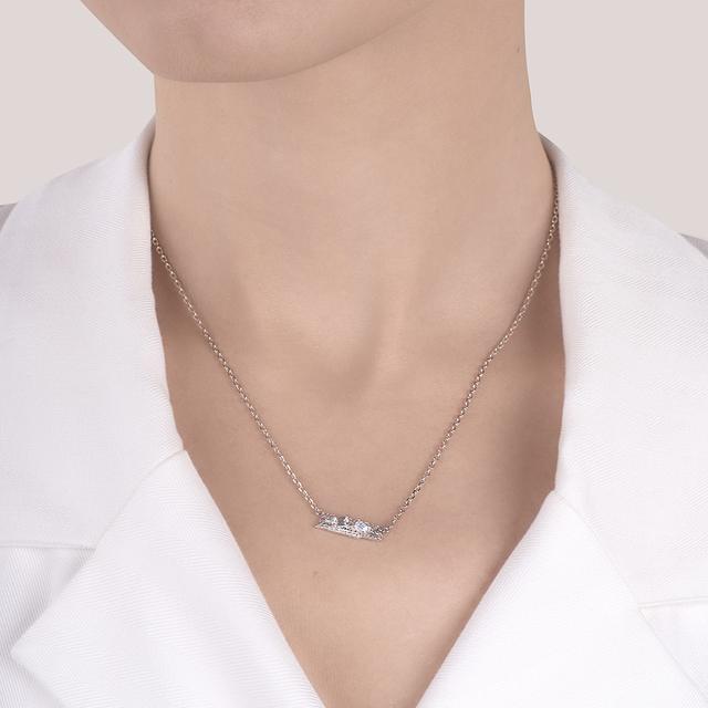 Naszyjnik srebrny Blask