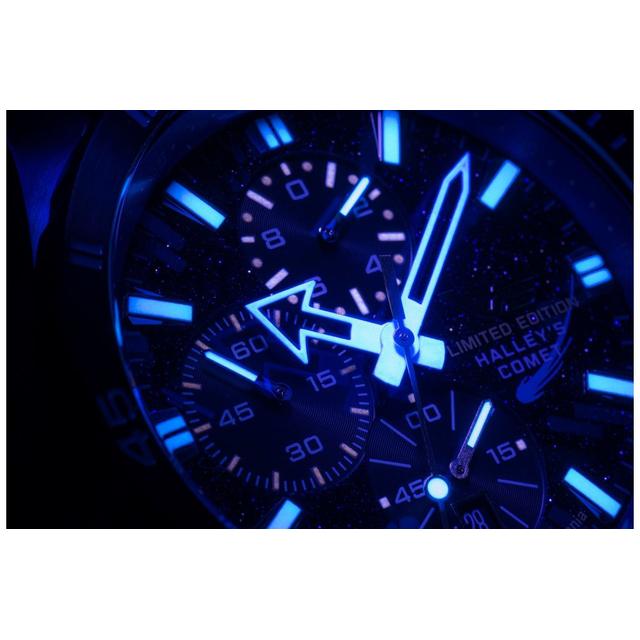 ZEGAREK VOSTOK EUROPE ALMAZ SPACE STATION CHRONO HALLEYS COMET SPECIAL EDITION