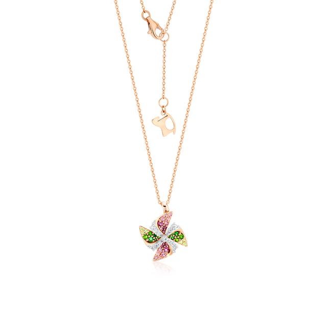 Naszyjnik złoty Lunapark