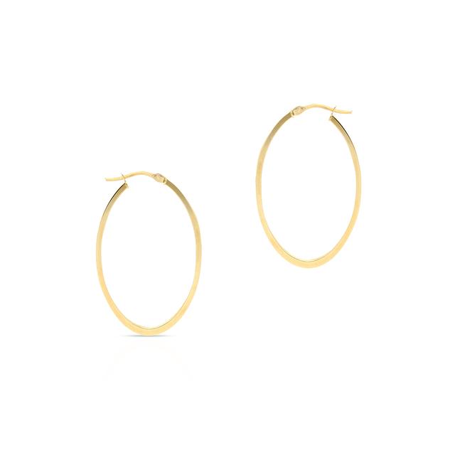 Kolczyki złote koła