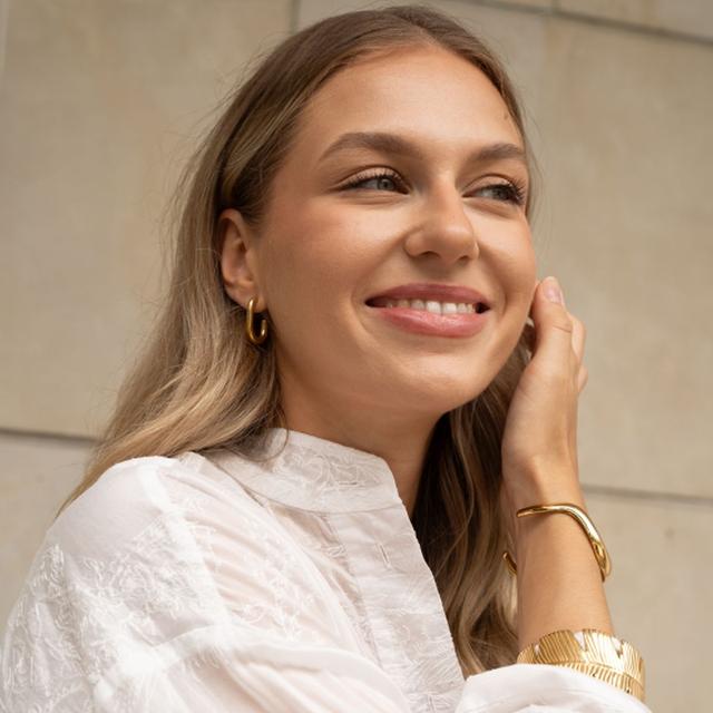 Kolczyki pozłacane Picky Pica