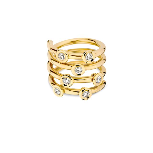 Pierścionek złoty Hulchi Belluni