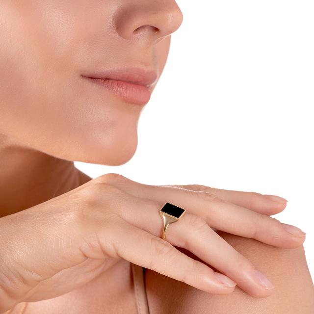 Sygnet złoty Alchemia