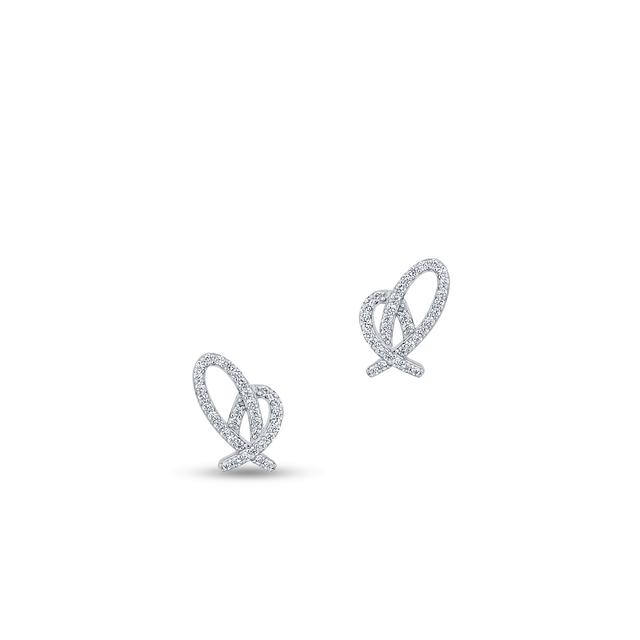 Kolczyki srebrne z cyrkoniami