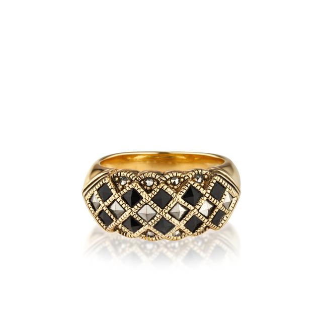 Pierścionek srebrny Royal