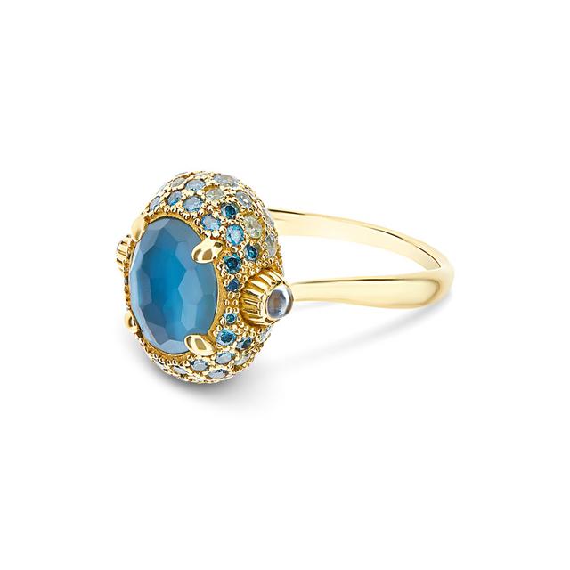 Pierścionek złoty Nanis