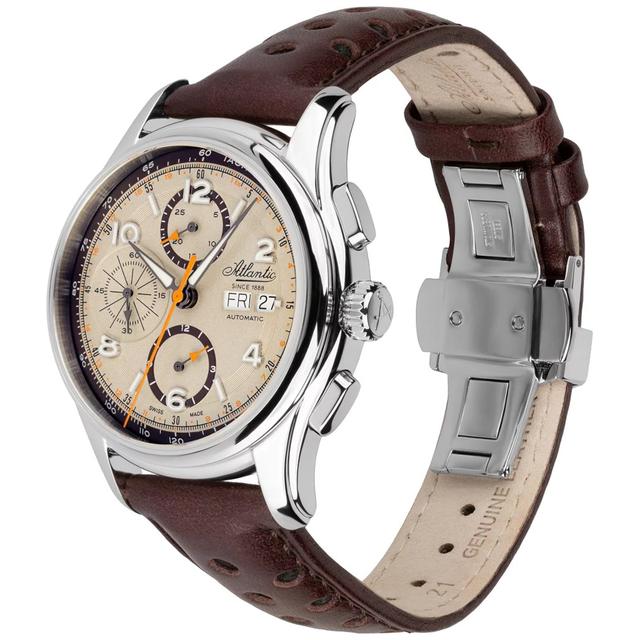 ZEGAREK ATLANTIC WORLDMASTER PRESTIGE VALJOUX CHRONOGRAPH