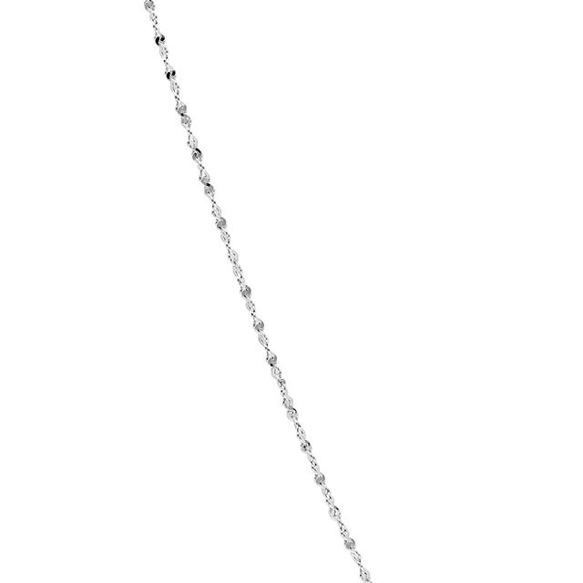 Łańcuszek srebrny singapur