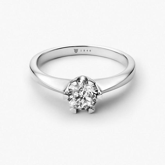 Pierścionek zaręczynowy złoty Jedyny