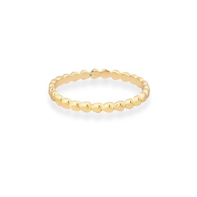 Pierścionek srebrny pozłacany