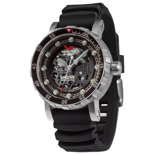 ZEGAREK VOSTOK EUROPE ENGINE SKELETON AUTOMATIC