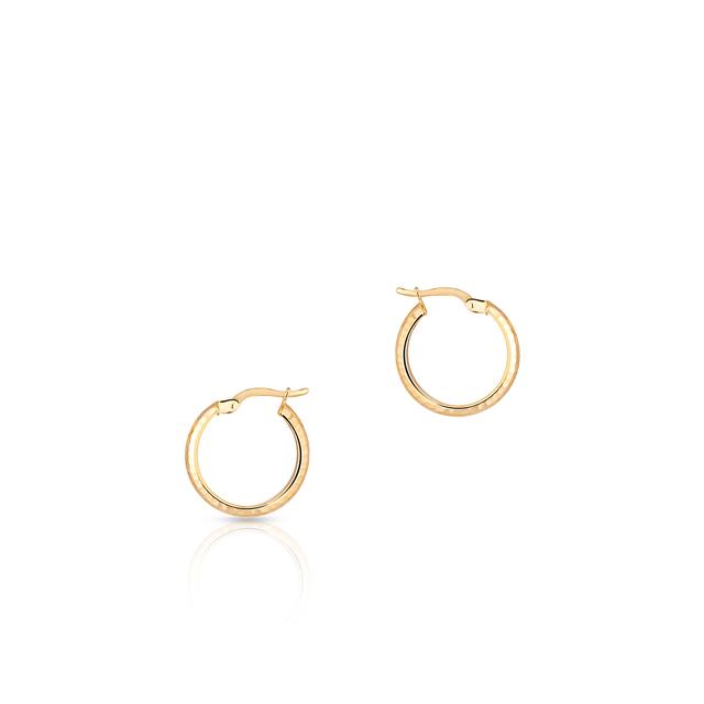 Kolczyki złote kółka