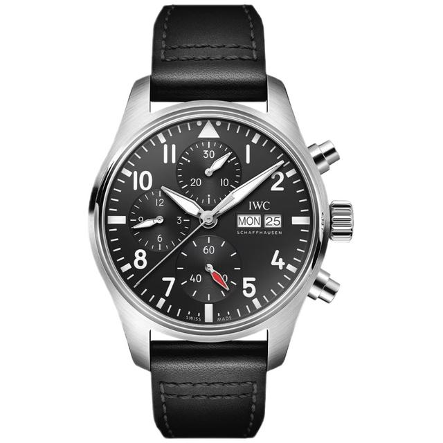 ZEGAREK IWC SCHAFFHAUSEN PILOT''S AUTOMATIC CHRONOGRAPH