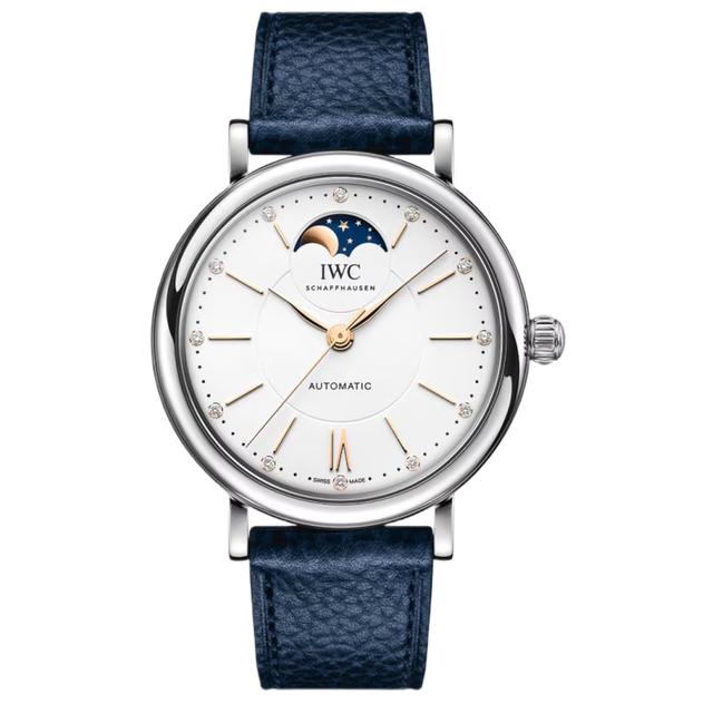 ZEGAREK IWC SCHAFFHAUSEN PORTOFINO AUTOMATIC MOON PHASE