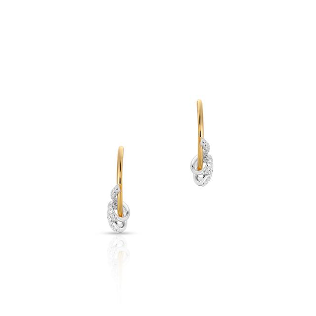 Kolczyki srebrne z cyrkoniami