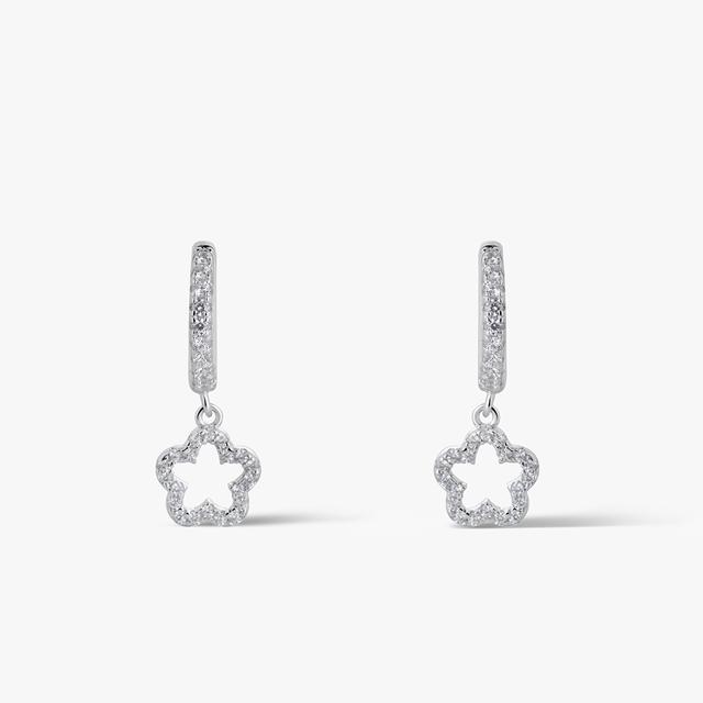 Kolczyki srebrne z cyrkoniami