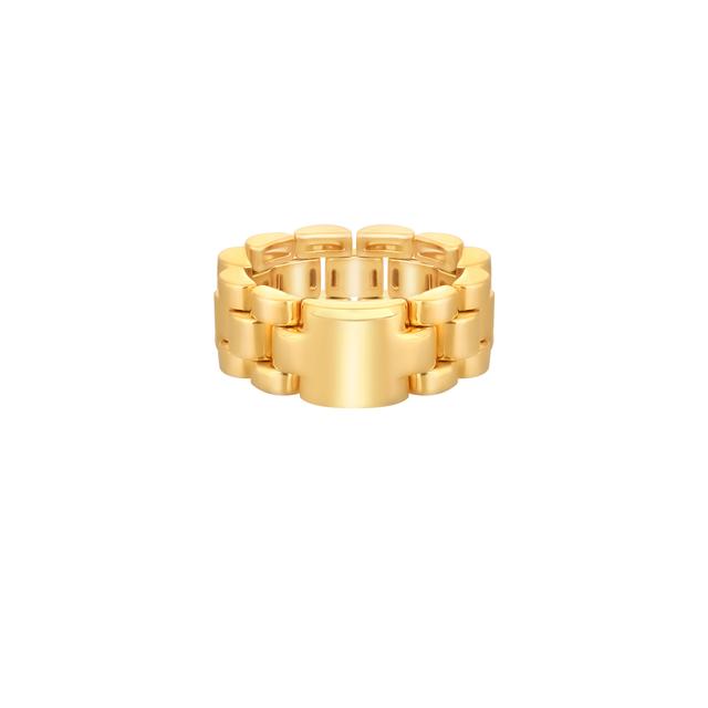 Pierścionek pozłacany Wonderland