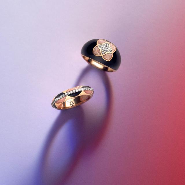 Pierścionek złoty Madame