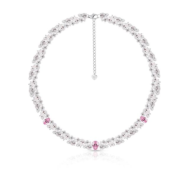 Naszyjnik srebrny z cyrkoniami Ceremonials