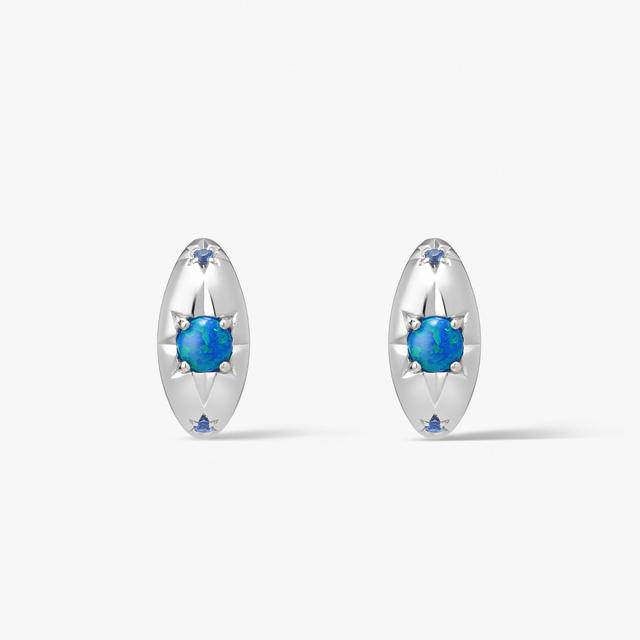 Kolczyki srebrne Alchemia