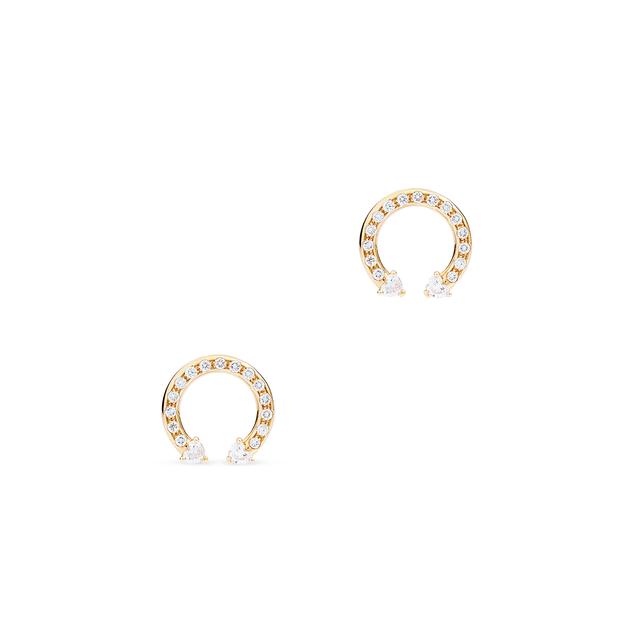 Kolczyki złote Recarlo