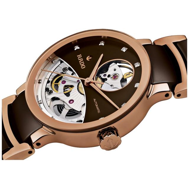 ZEGAREK RADO Centrix Automatic Diamonds Open Heart