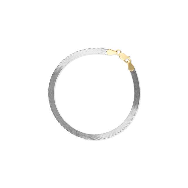 Bransoleta złota bicolor żmijka