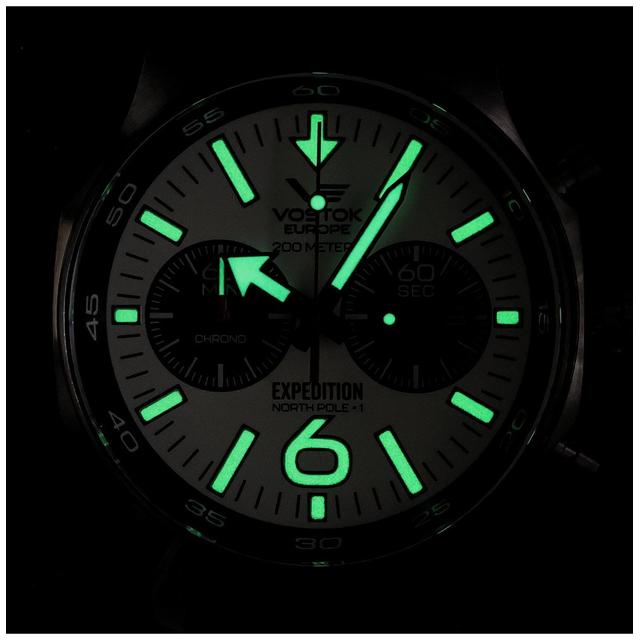 ZEGAREK VOSTOK EUROPE EXPEDITION NORTH POLE 1 CHRONO