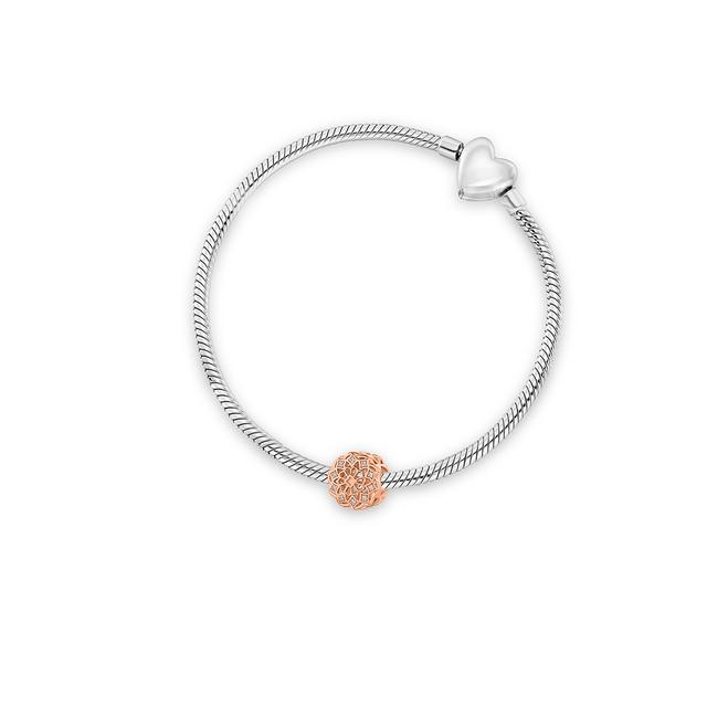 Zawieszka srebrna ażurowa Lovely Beads