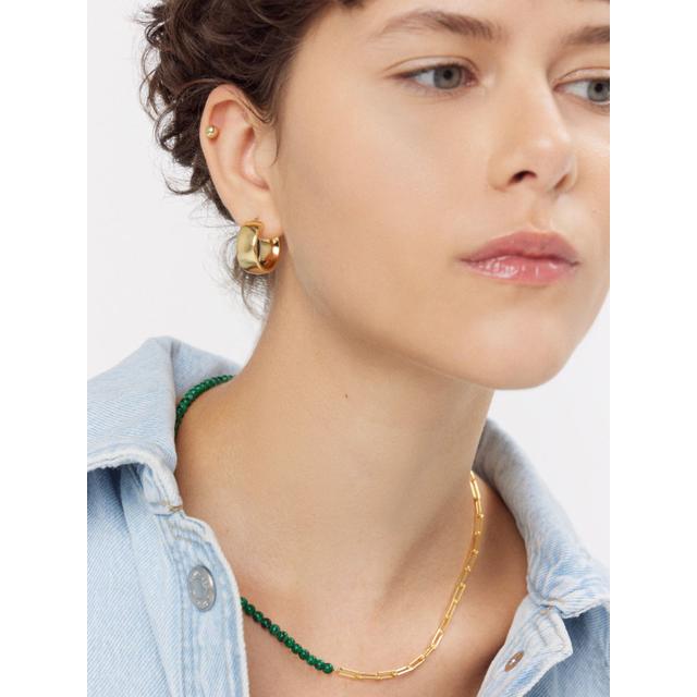 Kolczyki złote koła