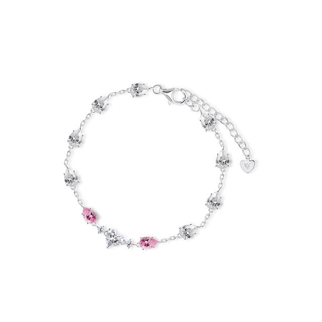 Bransoleta srebrna z cyrkoniami Ceremonials