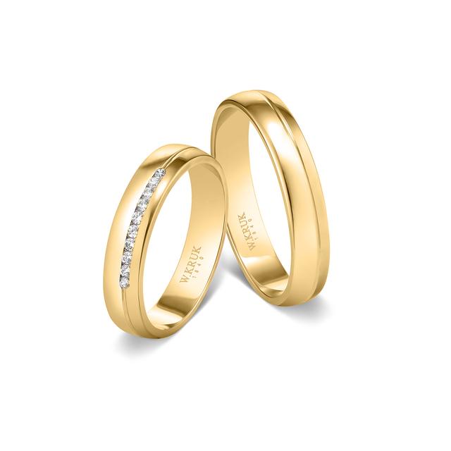 Obrączka złota DONARE męska