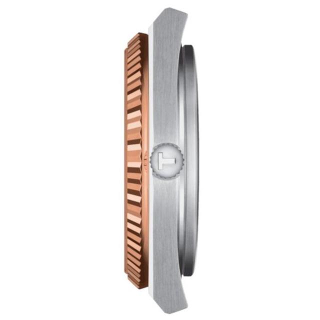 TISSOT PRX POWERMATIC 80 STEEL AND 18K GOLD BEZEL