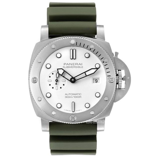 ZEGAREK PANERAI Submersible QuarantaQuattro Bianco