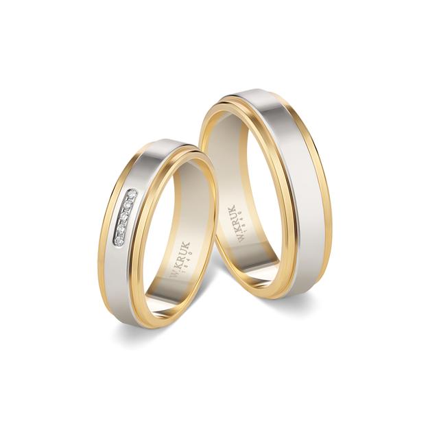 Obrączka złota TOTUS damska