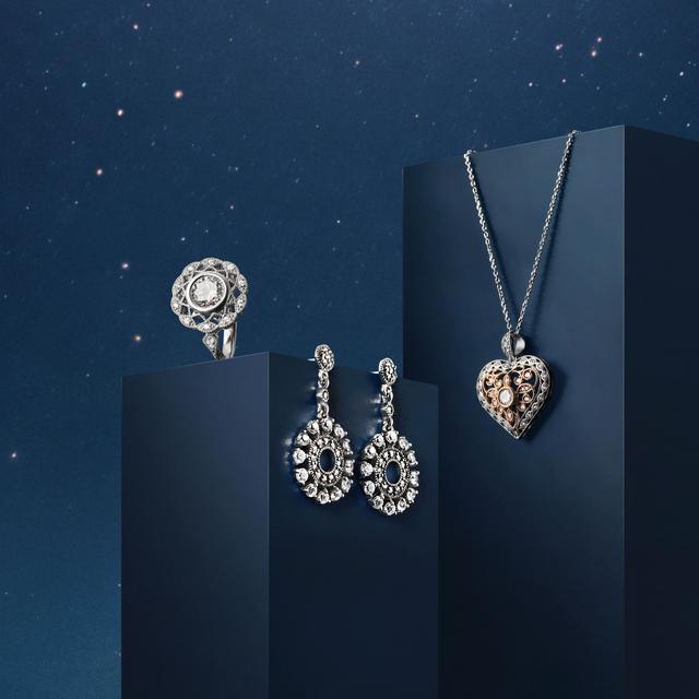 Pierścionek srebrny Ażurowa